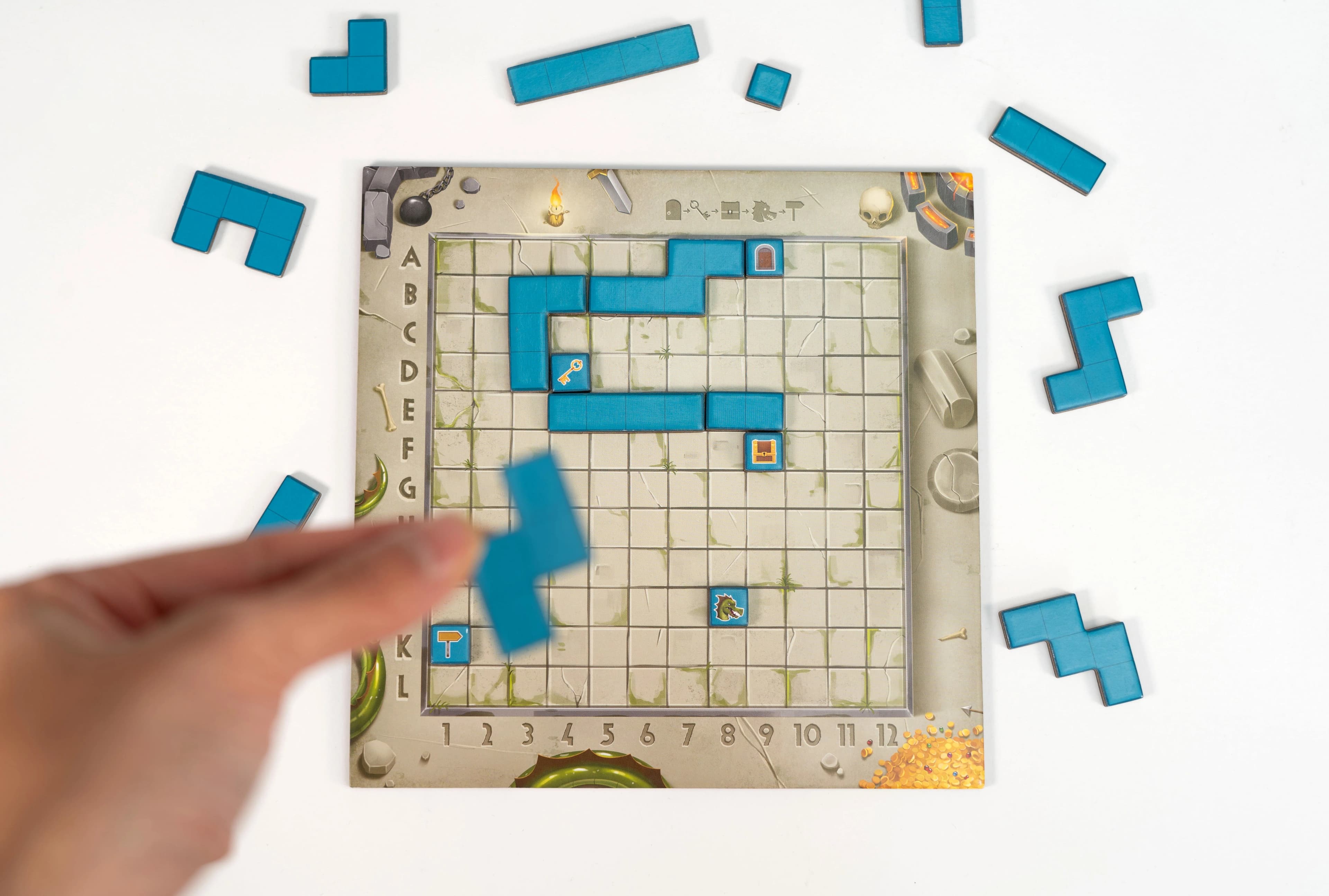 Dungeon Exit Jeu - Matériel Tuiles aimantées
