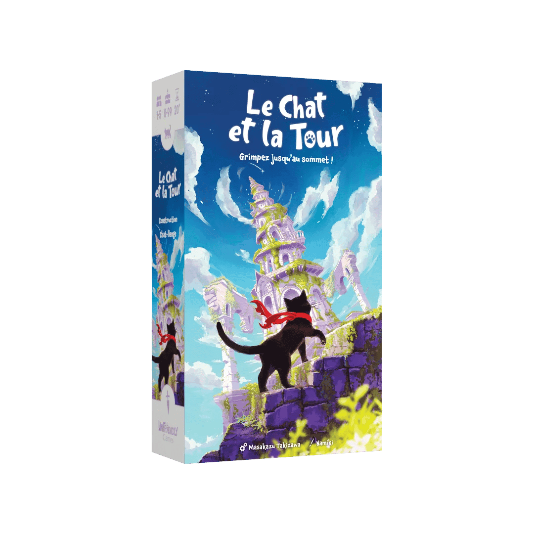 Le Chat et la Tour Jeu - Boîte 3D