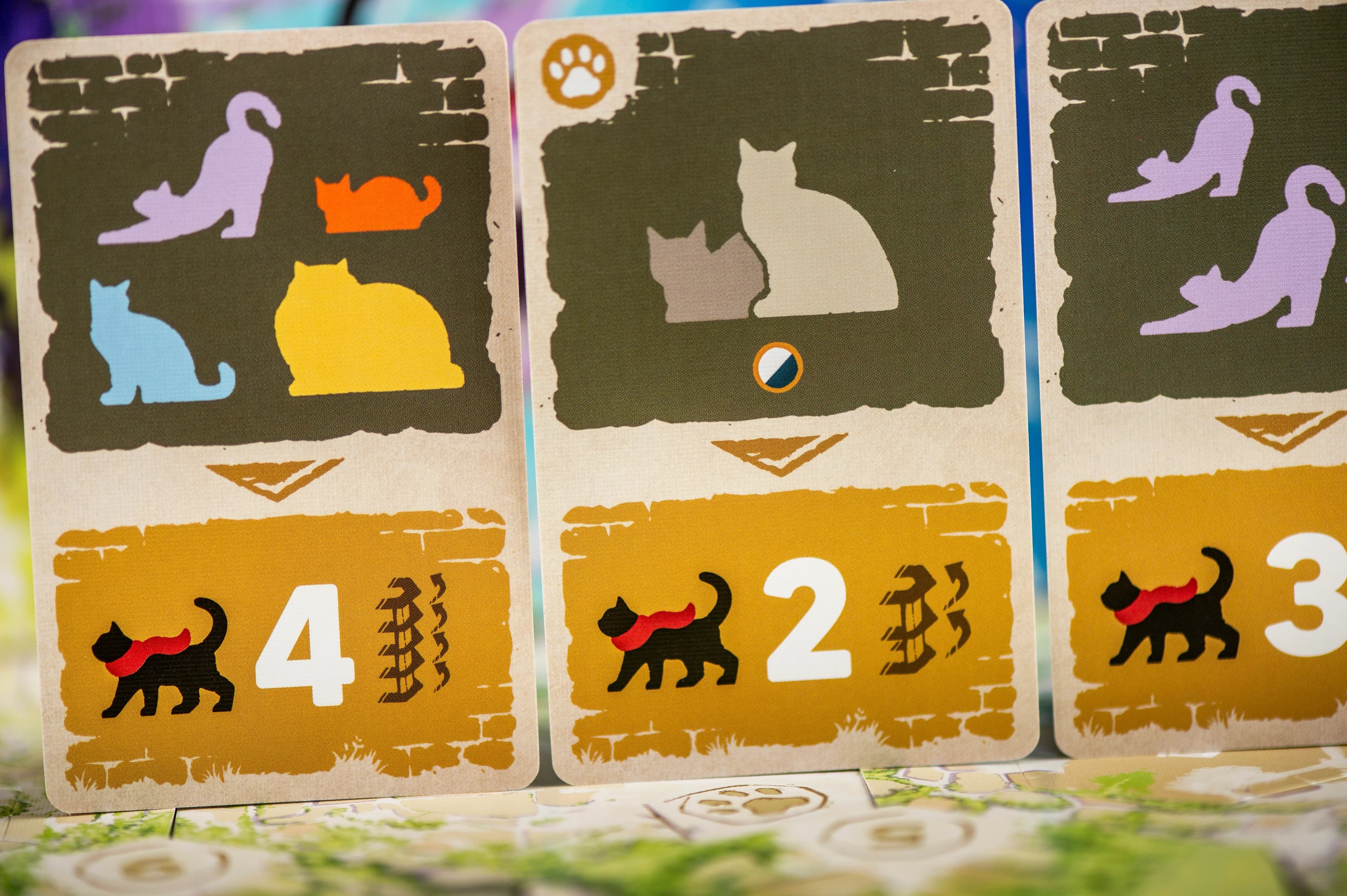Le Chat et la Tour Jeu - Matériel Carte Mission