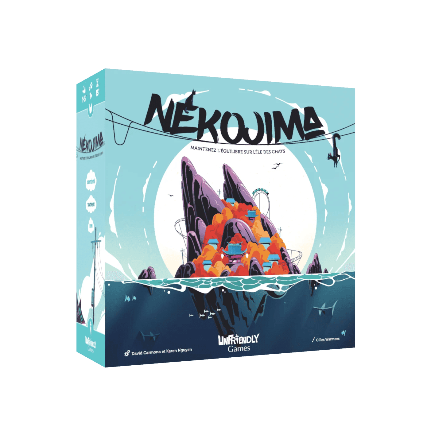 Nekojima Game - Box 3D
