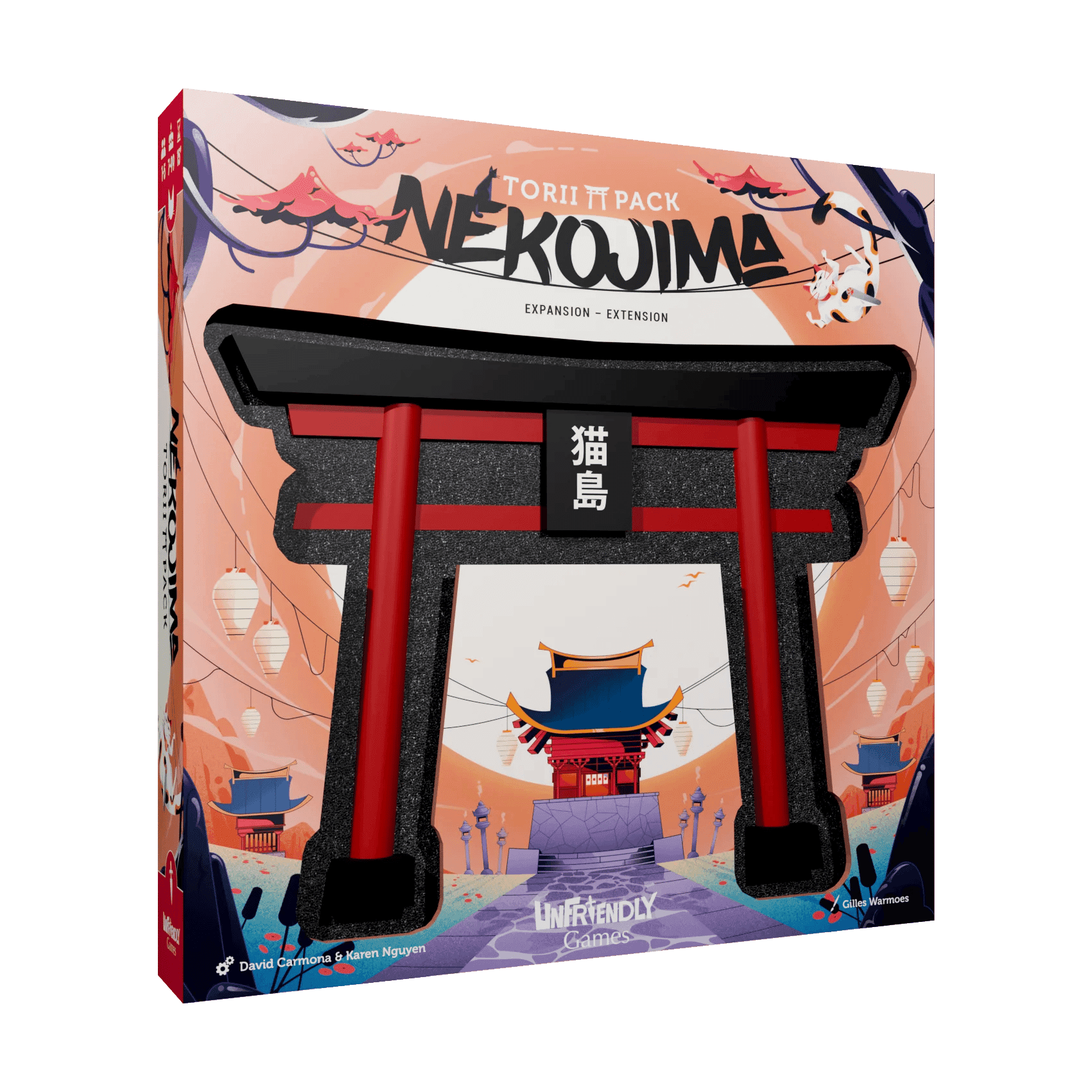 Nekojima Torii Pack Jeu - Extension Boîte 3D