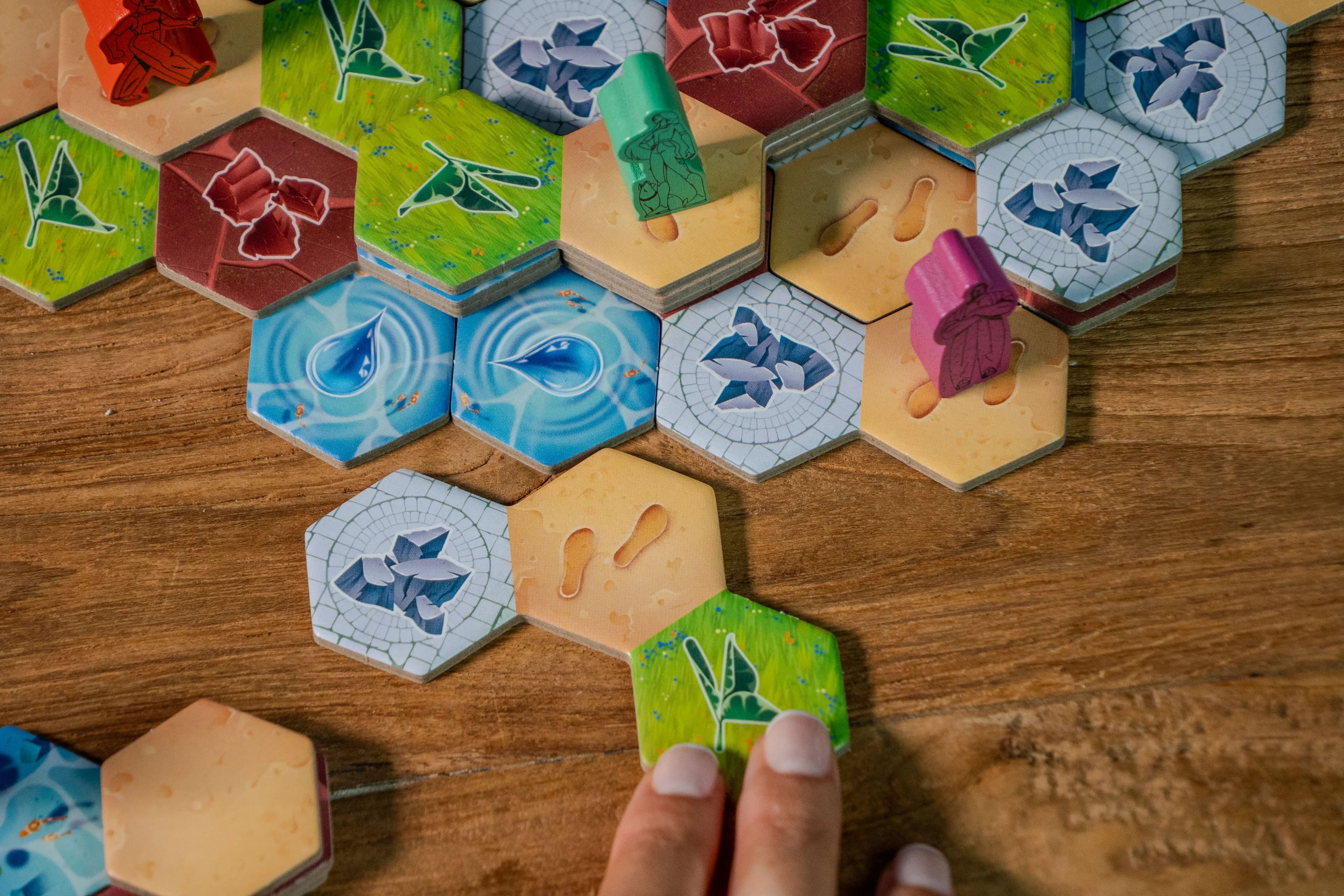 Kanoa Terraces Game - Components Resource Tiles