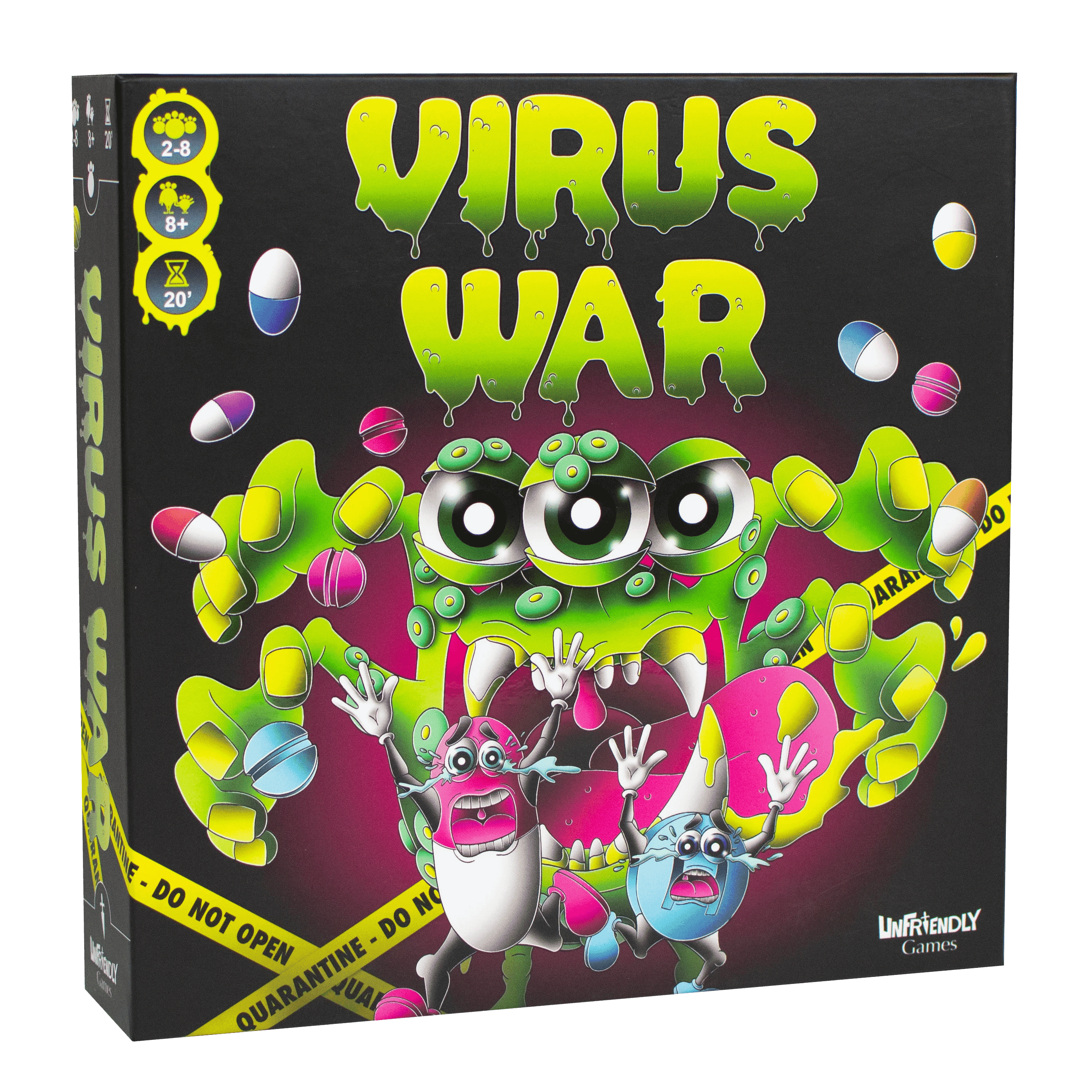 Virus War Game - Box 3D