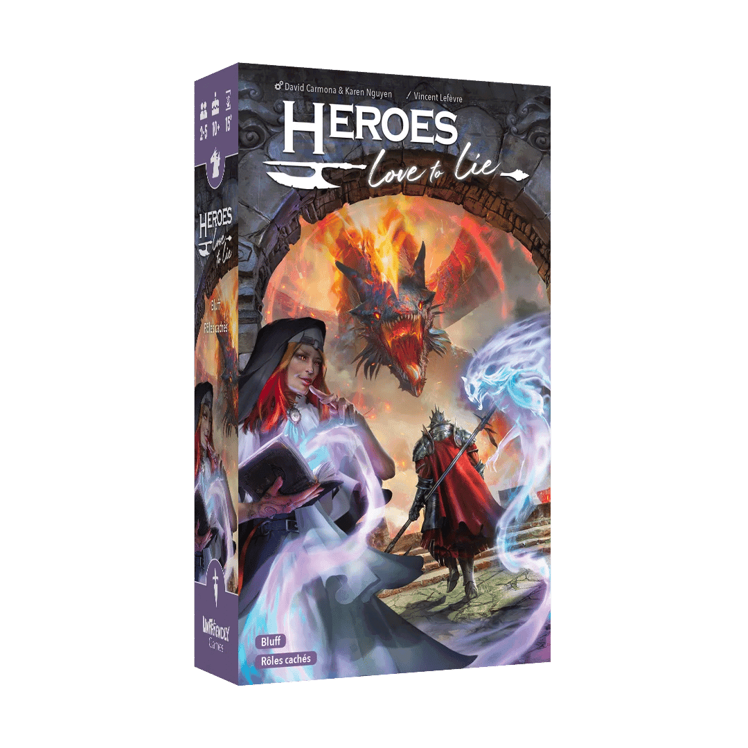 Heroes Love to Lie Jeu - Boîte 3D
